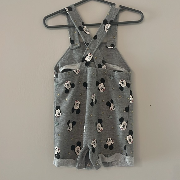 MICKEY MOUSE OVERALLS 12M - Picture 2 of 3